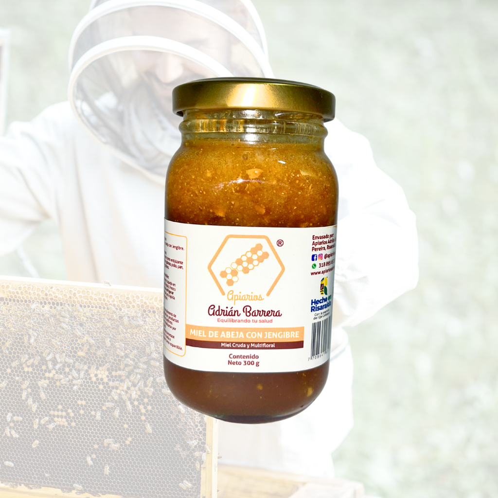 Miel con Jengibre – 300 g