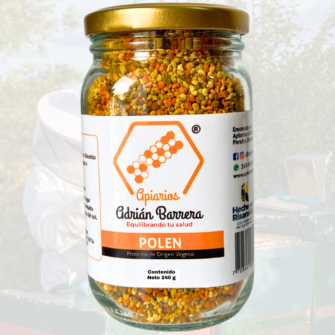 Polen Multifloral de Abeja Colombiano – 240 g
