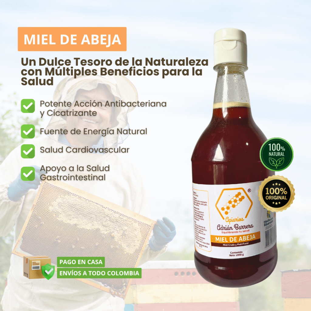 MIEL CRUDA X 1000.