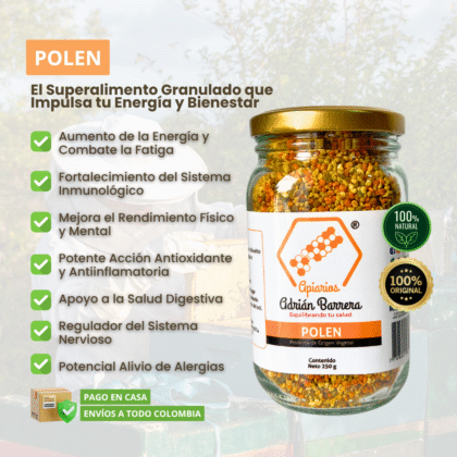 Polen de Abeja Multifloral 150 g