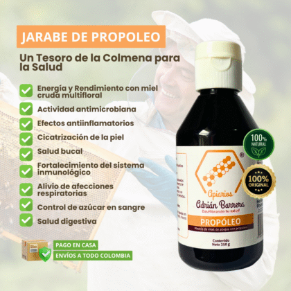 Jarabe de Propóleo x 350gm